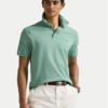 Polo Ralph Lauren Тениска с яка и копчета 710941439022 Зелен Regular Fit цвят на ниска цена