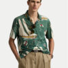 Polo Ralph Lauren Тениска с яка и копчета 710971786001 Зелен Classic Fit за Мъже цена
