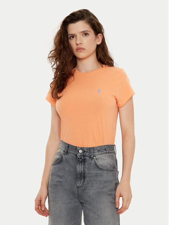 Polo Ralph Lauren Тишърт 211898698029 Оранжев Regular Fit за Жени цена