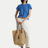 Polo Ralph Lauren Тишърт 211898698034 Син Straight Fit за Жени цена