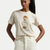 Polo Ralph Lauren Тишърт 211947961001 Екрю Regular Fit за Жени цена