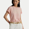 Polo Ralph Lauren Тишърт 211965096001 Коралов Regular Fit за Жени цена