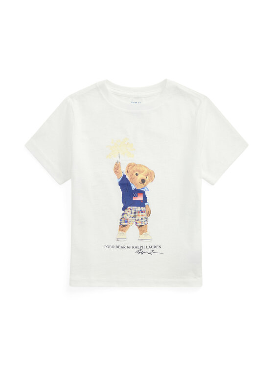 Polo Ralph Lauren Тишърт 322979103002 Бял Regular Fit за Момчета цена