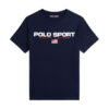 Polo Ralph Lauren Тишърт 323837629012 Тъмносин Regular Fit за Момчета цена
