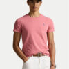 Polo Ralph Lauren Тишърт 710671438433 Розов Custom Slim Fit за Мъже цена