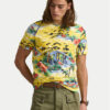 Polo Ralph Lauren Тишърт 710963813001 Жълт Custom Slim Fit за Мъже цена