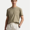 Polo Ralph Lauren Тишърт 710969628006 Каки Custom Slim Fit за Мъже цена
