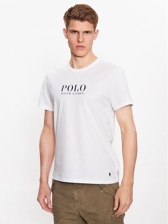 Polo Ralph Lauren Тишърт 714899613005 Бял Regular Fit за Мъже цена
