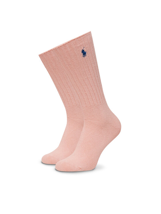 Polo Ralph Lauren Чорапи дълги дамски 449915908045 Розов за Жени цена