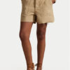 Polo Ralph Lauren Шорти от плат 211949934003 Бежов Relaxed Fit за Жени цена