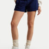 Polo Ralph Lauren Шорти от плат 211963798004 Тъмносин Straight Fit за Жени цена