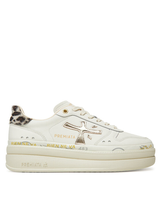 Premiata Сникърси Micol 7441 Екрю за Жени цена