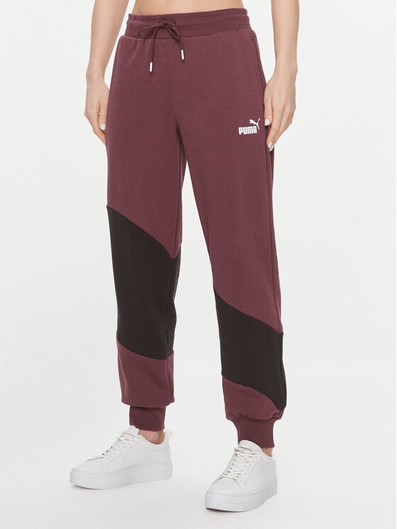 Puma Долнище анцуг Puma Power Cat 673978 Бордо Regular Fit за Жени цена
