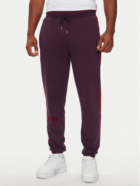 Puma Долнище анцуг T7 PLAY.PARIS 626768 44 Бордо Regular Fit за Мъже цена