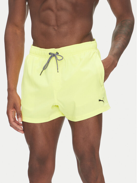 Puma Плувни шорти 907658 Жълт Regular Fit за Мъже цена