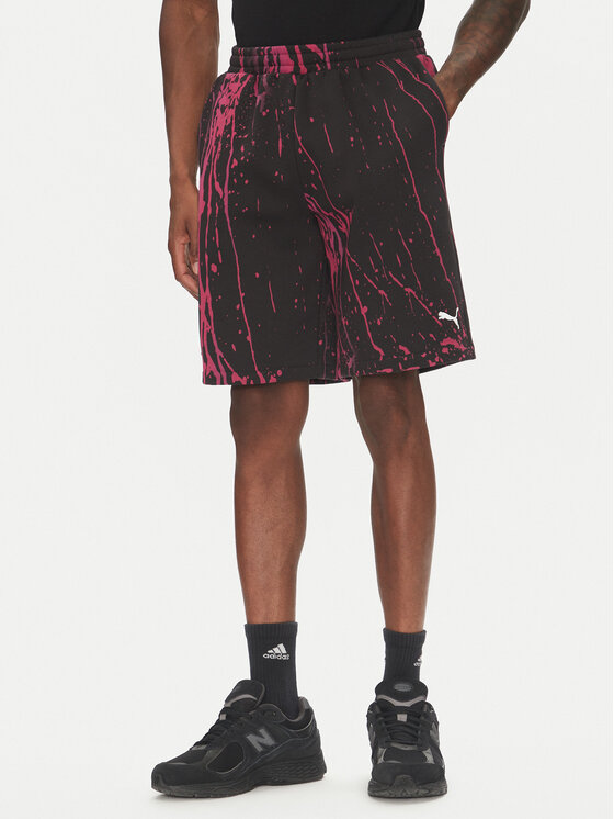 Puma Спортни шорти F1 Color Splash 630171 Черен Relaxed Fit за Мъже цена
