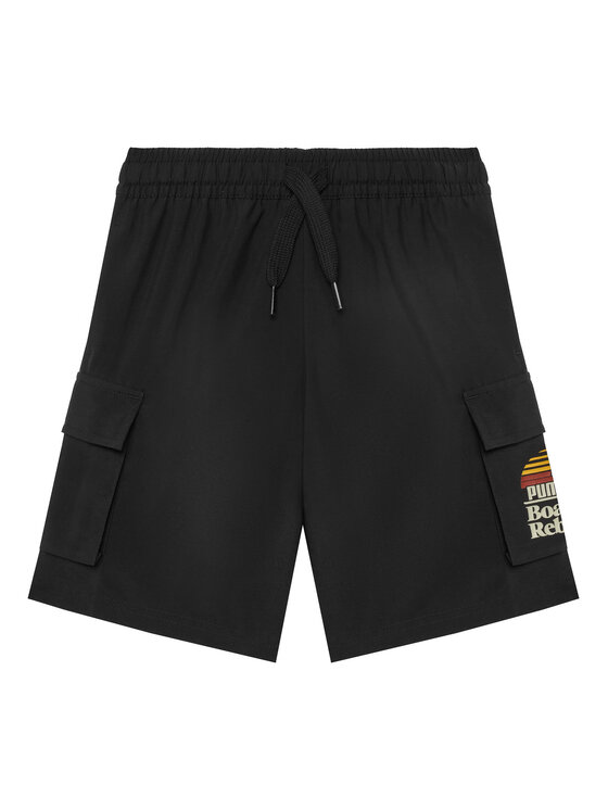 Puma Спортни шорти MID90S Cargo 685154 Черен Regular Fit за Момчета цена