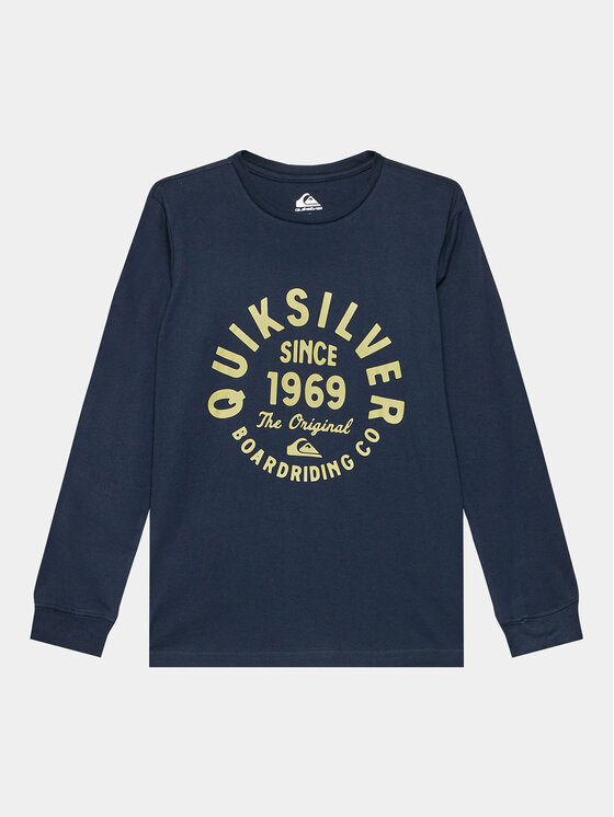 Quiksilver Блуза Circlescriptfro Tees EQBZT04668 Тъмносин Regular Fit за Момчета цена