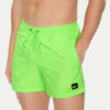 Quiksilver Плувни шорти Everyday Solid Volley 15 EQYJV04120 Зелен Regular Fit цвят на ниска цена