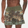 Quiksilver Плувни шорти Everyday Straight Volley 15 EQYJV04121 Зелен Regular Fit за Мъже цена