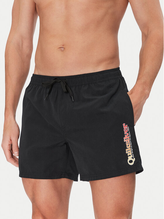 Quiksilver Плувни шорти Spl Fineline Volley 15 EQYJV04141 Черен Regular Fit за Мъже цена