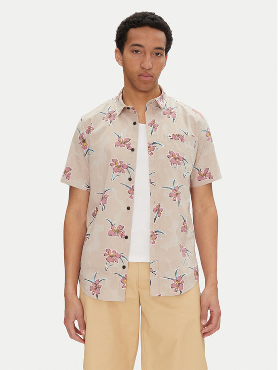 Quiksilver Риза Apero Classic EQYWT04605 Бежов Regular Fit за Мъже цена