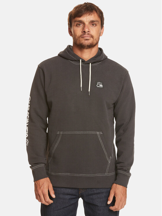 Quiksilver Суитшърт The Original Otlr EQYFT04794 Черен Regular Fit за Мъже цена