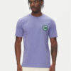 Quiksilver Тишърт Circle Back Ss EQYZT08054 Виолетов Regular Fit за Мъже цена