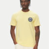 Quiksilver Тишърт Circle Back Ss EQYZT08054 Жълт Regular Fit за Мъже цена