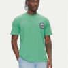 Quiksilver Тишърт Circle Back Ss EQYZT08054 Зелен Regular Fit за Мъже цена