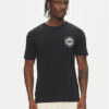Quiksilver Тишърт Circle Back Ss EQYZT08054 Черен Regular Fit за Мъже цена
