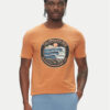 Quiksilver Тишърт Ev Three Seas Ss EQYZT08051 Кафяв Regular Fit за Мъже цена