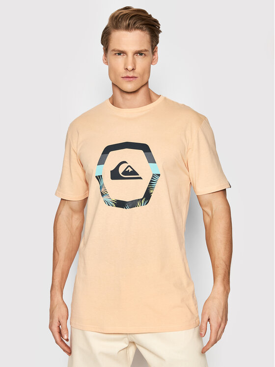 Quiksilver Тишърт Uprise EQYZT06663 Оранжев Regular Fit за Мъже цена