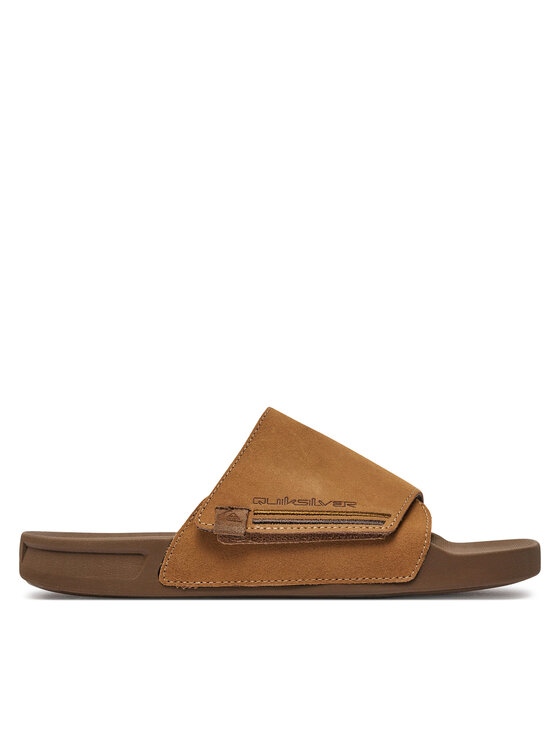 Quiksilver Чехли Rivi AQYL101378 Кафяв за Мъже цена