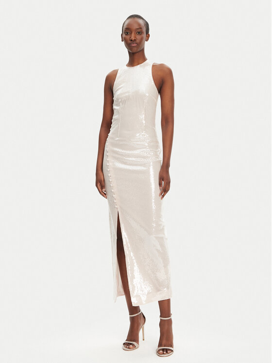ROTATE Официална рокля 113738800 Екрю Slim Fit за Жени цена