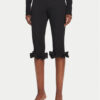 ROTATE Панталони тип капри 113809100 Черен Slim Fit за Жени цена