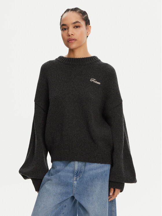 ROTATE Пуловер 1133771745 Сив Oversize за Жени цена