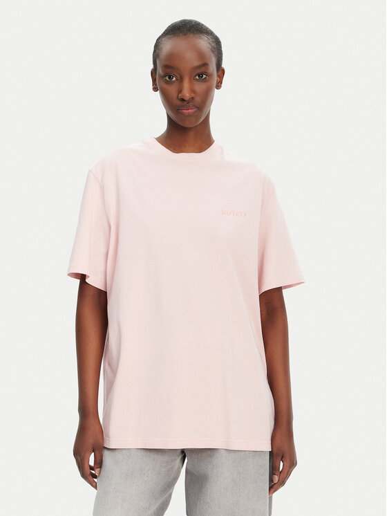 ROTATE Тишърт 1124451011 Розов Oversize за Жени цена