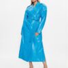 ROTATE Тренч Pu Trench 1000442739 Син Regular Fit за Жени цена