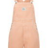 RVCA Гащеризон с презрамки 23B091504 Розов Relaxed Fit за Жени цена