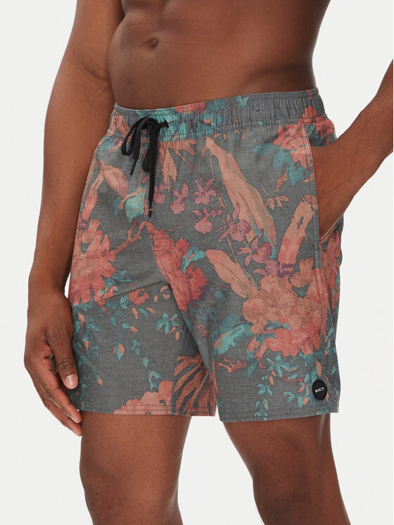 RVCA Плувни шорти AVYBS00293 Зелен Regular Fit за Мъже цена