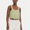 RVCA топ 23B041503 Зелен Relaxed Fit за Жени цена