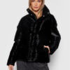 Rains Зимно яке Unisex 1522 Черен Boxy Fit за Унисекс цена