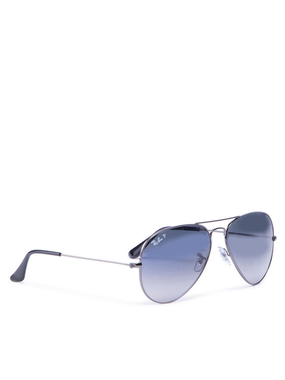 Ray-Ban Слънчеви очила Aviator 0RB3025 004/78 Сив за Унисекс цена