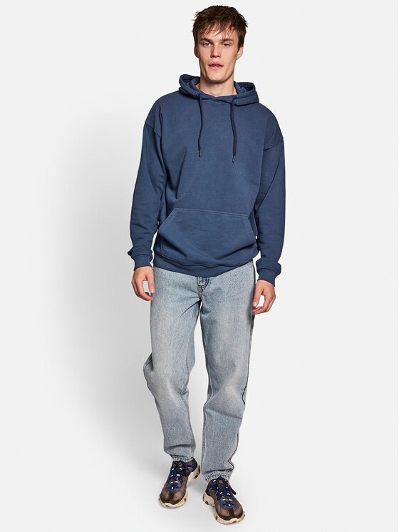 Redefined Rebel Суитшърт Harry 223031 Син Hoodie Fit за Мъже цена