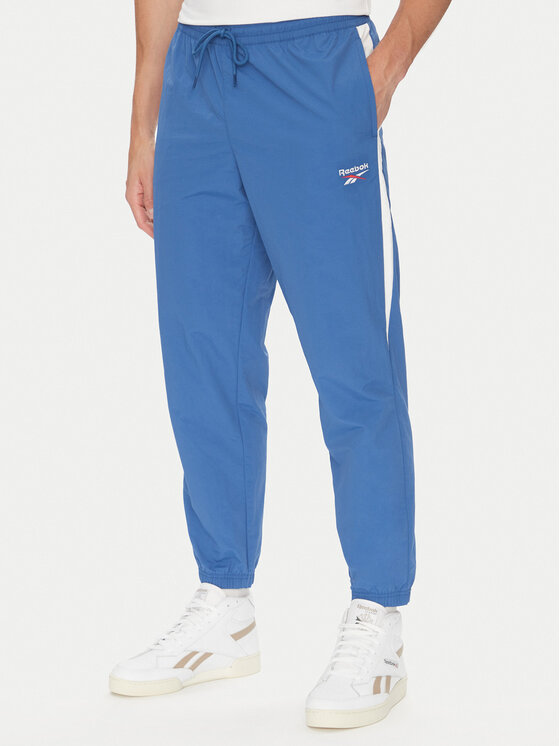 Reebok Долнище анцуг 100215278 Син Regular Fit за Мъже цена