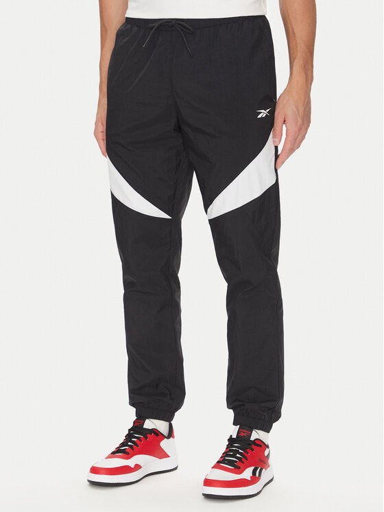 Reebok Долнище анцуг 100223963 Черен Regular Fit за Мъже цена