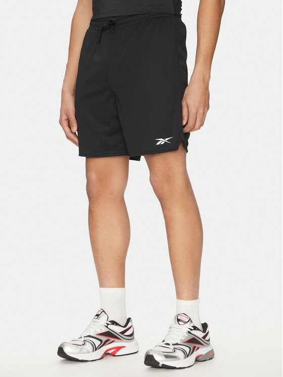 Reebok Спортни шорти 100214877 Черен Regular Fit за Мъже цена