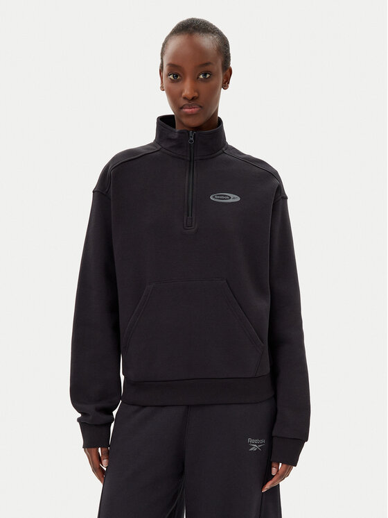 Reebok Суитшърт 100214264 Черен Regular Fit за Жени цена