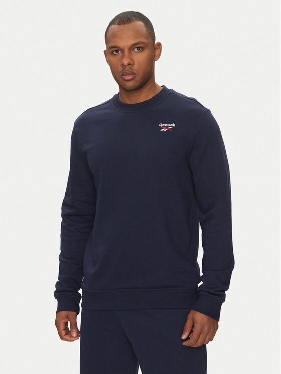 Reebok Суитшърт 100217146 Тъмносин Regular Fit за Мъже цена